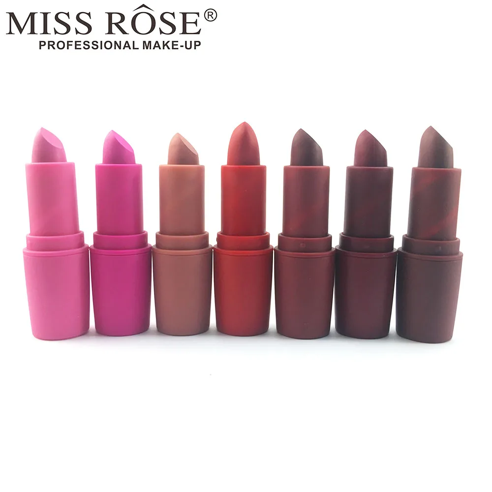 Губная помада мисс Роуз увлажняющая гладкая губная длительная Очаровательная