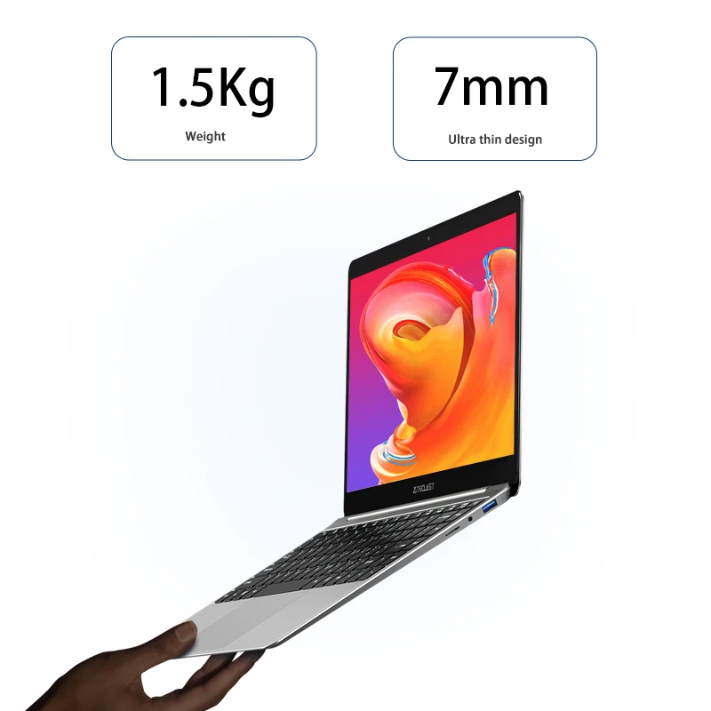 Ноутбук Teclast F7 Plus 14,0 ''Windows 10 Thuis Versie Intel Gemini Lake N4100 четырехъядерный 1,1 ГГц 8 Гб ram 256 ГБ SSD