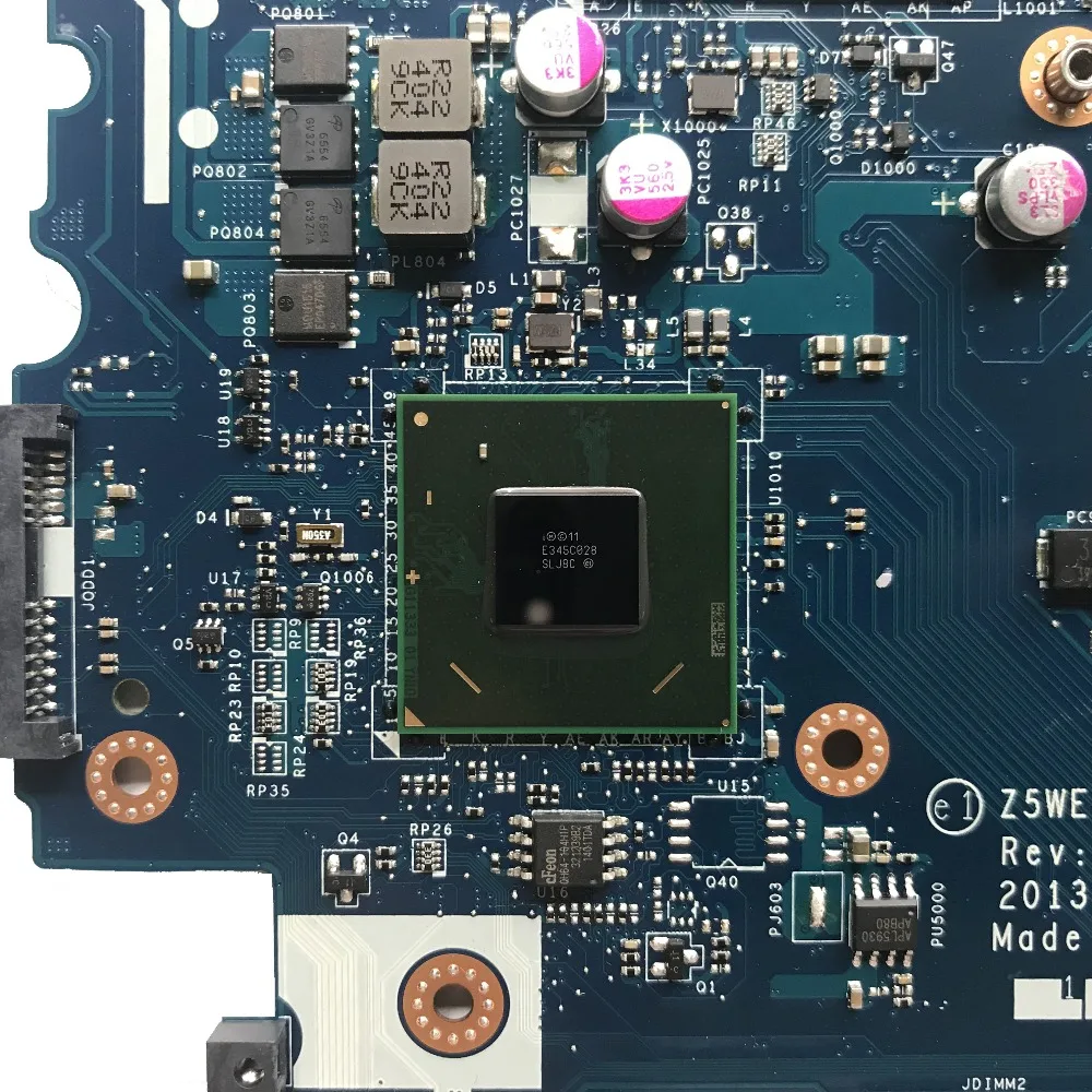 Материнская плата для ноутбука Acer Aspire E1-570 E1-570G с процессором SR0XL i5-3337u GT740/2G GPU Z5EE1