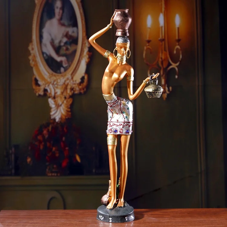 

Shipping Dai female home decoration decoration crafts section to the pot room setting shooting props decoration figure