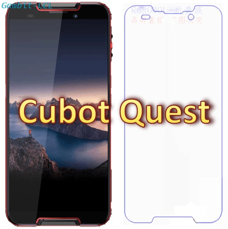 2 шт. 2.5D 9H Оригинальное Премиум Закаленное стекло для Cubot Quest 5 &quotЗащита экрана