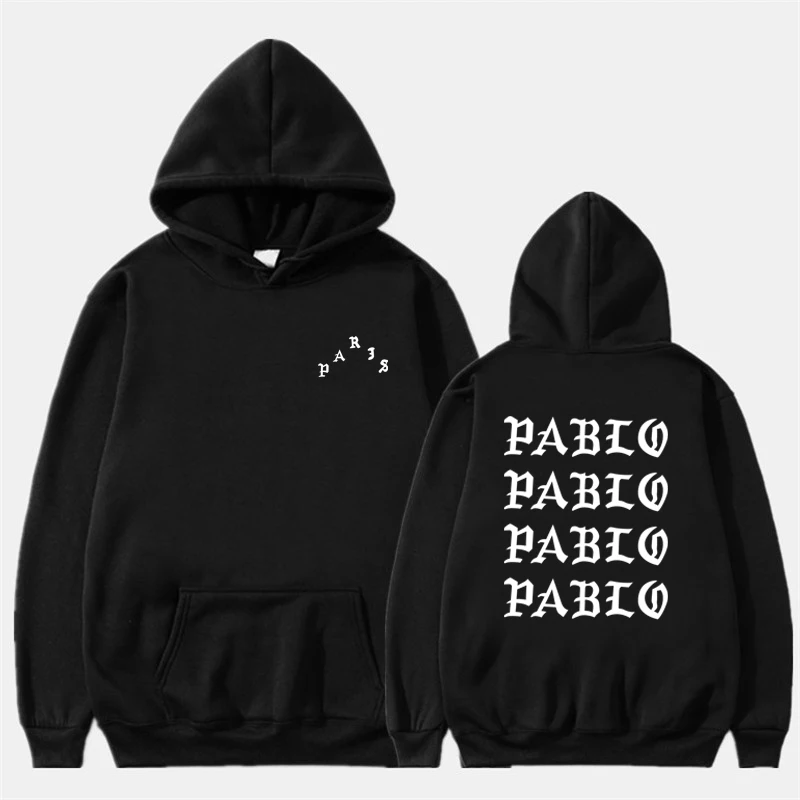 

Fashion Professional Dropshipping Hip Hop Hoodies Men I Feel Like Pablo Streetwear Hoodie Sweatshirts Men Women Rapper Pullover