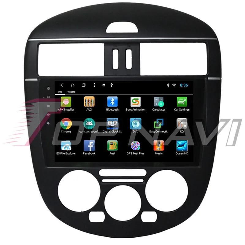Авто головное устройство для Nissan Tiida L 2011 2012 2013 2014 2015 Android 8 1 9 ''Topnavi
