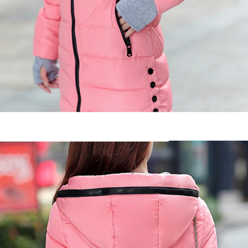 2020 осенне зимняя тонкая хлопковая куртка женская однотонная теплая парка с