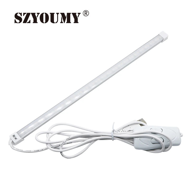 SZYOUMY USB 10 Вт 48 светодиодов SMD светильник Панель освещения 5 в постоянного тока
