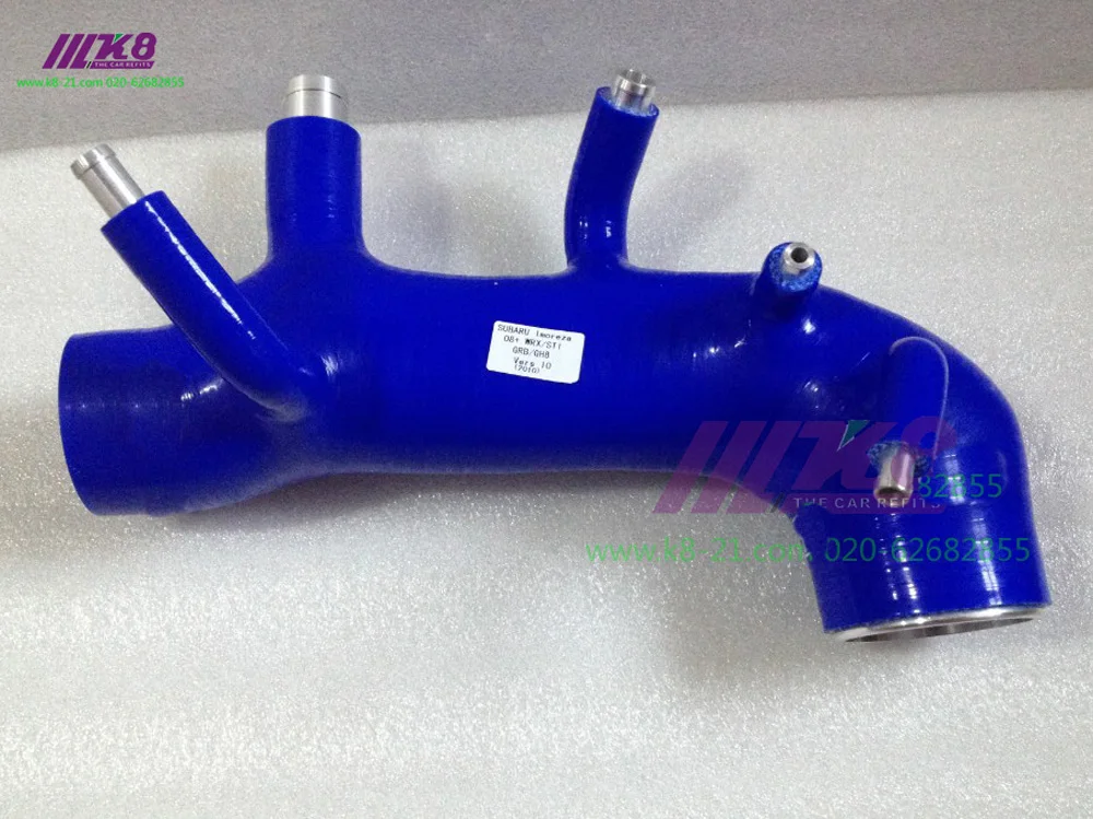 Силиконовый турбовпускной Впускной индукционный шланг для SUBARU IMPREZA GDB EJ20 STI WRX MK7 ~ 8