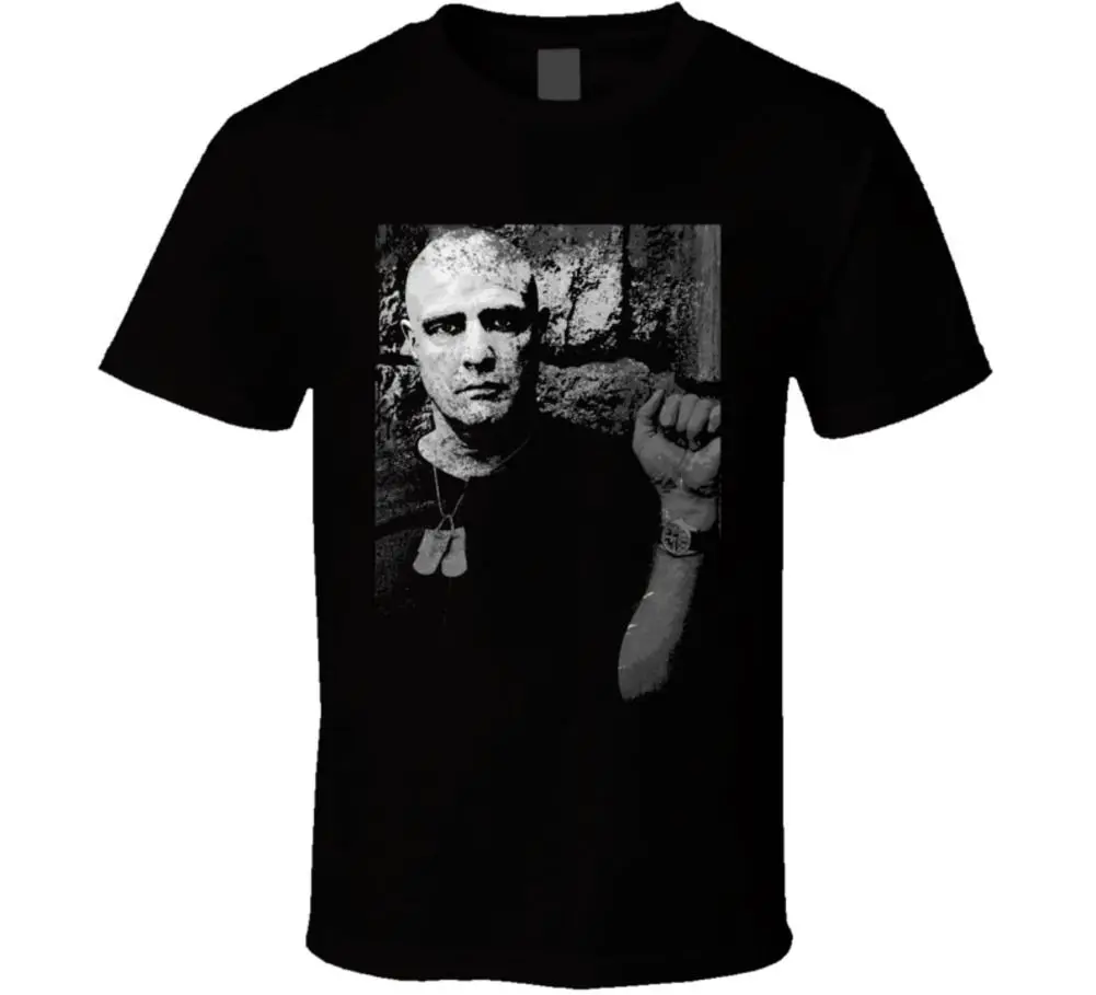 Marlon Brando Apocalypse Now Kurtz movie футболка классная Повседневная pride Футболка Мужская