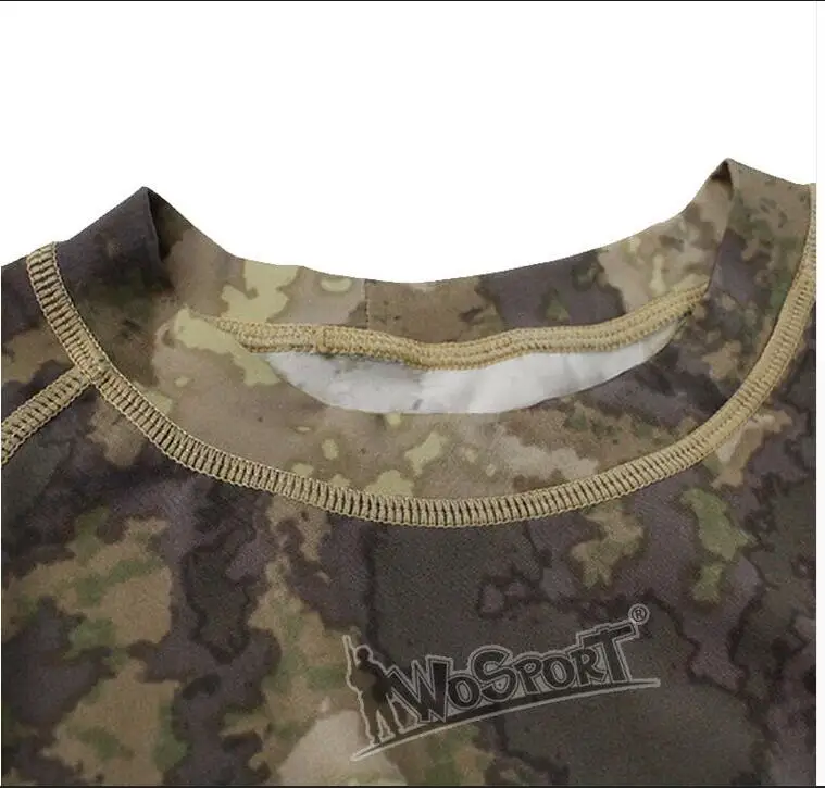 WOSPORT военные дышащие колготки охотничья одежда рубашки спортивная тактическая