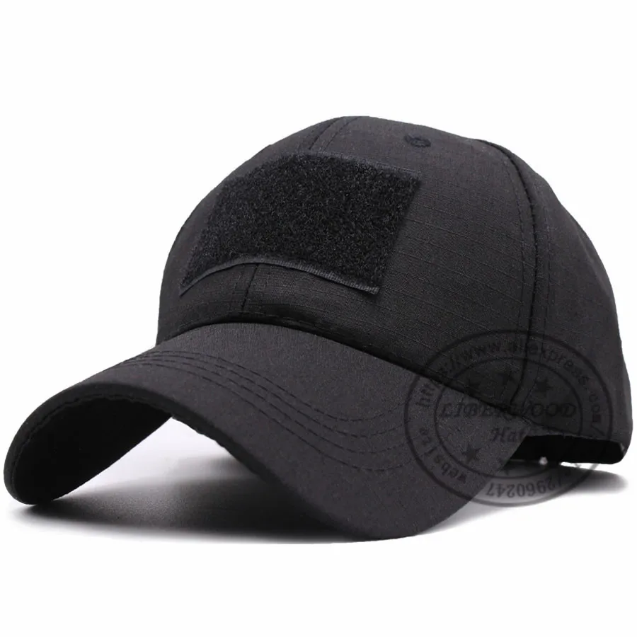 midnight black LIBERWOOD Bionic флаг шляпа мультикам черный камуфляж кленовый лист Тактический операторский поставщик Кепка Дальнобойщика шляпа с петлей для патч - Цвет: midnight black