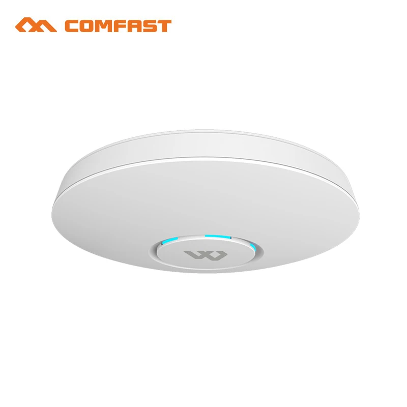 Wi Fi роутер COMFAST 300 Мбит/с потолочный Ap 802.11b/g/n для помещения AP 48 В POE открытый DDwrt