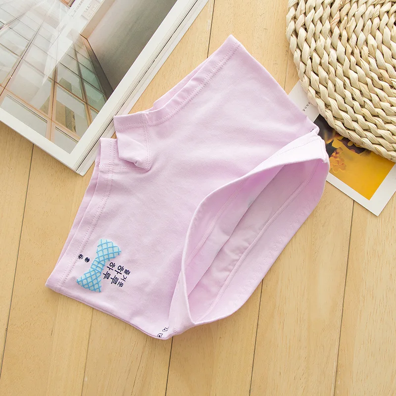 Нижнее белье для девочек 5 шт./лот 13 лет|children panties|girls underwearchild boxer |