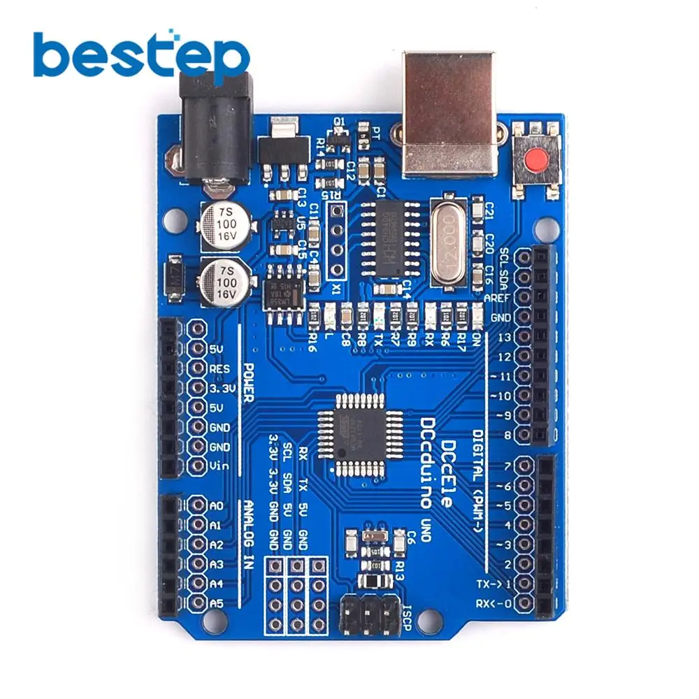 Макетная плата ATmega328P CH340 CH340G для Arduino Набор творчества с прямым штырьком (без