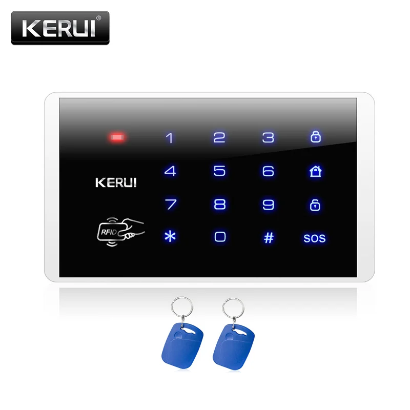 KERUI K16 RFID сенсорная клавиатура для беспроводной PSTN GSM 433 МГц система сигнализации