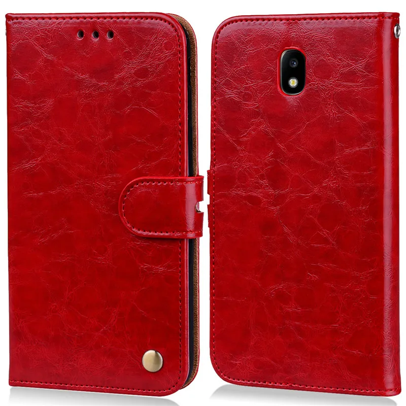 Кожаный чехол книжка с бумажником для Samsung J5 2017 SM J530f Galaxy J530 j5 чехлы Galaxy|leather wallet