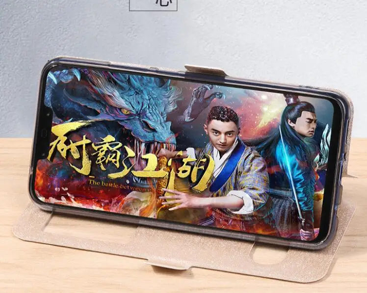 Роскошный флип-чехол с быстрым ответом для Meizu note 9 16X чехол с окошком для просмотра откидной кожаный чехол для Meizu 16 Plus чехол для телефона