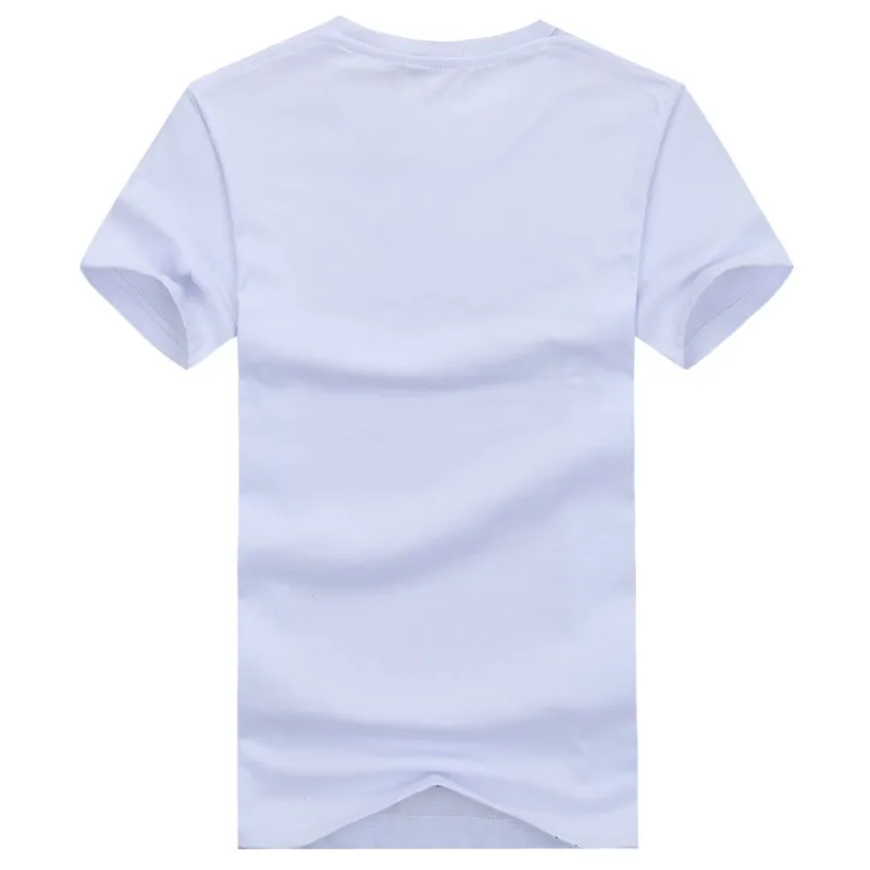 Футболка BINYUXD мужская с коротким рукавом брендовая тенниска из хлопка принтом