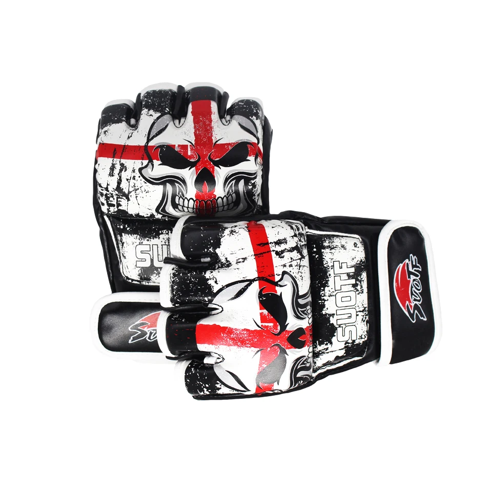 Suotf mma Перчатки для борьбы с боксом Муай Тай взрослых износостойкие толстые