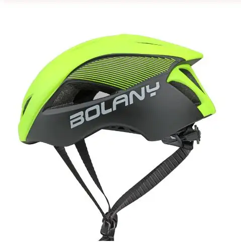 Light green Bolany, шлем для велоспорта,, ультралегкий, 250 г, 58-61 см., для езды на велосипеде, шлем для горного велосипеда, шлем для шоссейного велосипеда, сертификация CE для мужчин и женщин - Цвет: Light green