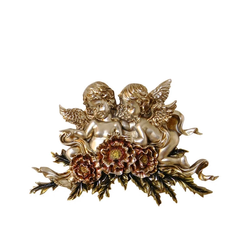 European angel Retro pastoral creative home ornaments wall decorations | Дом и сад