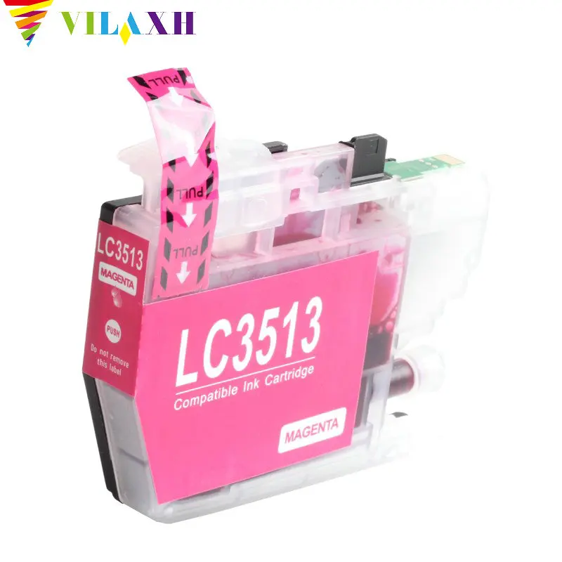 Vilaxh для Brother lc3511 lc3513 чернильный картридж совместимый DCPJ572DW MFCJ491DW MFCJ690DW MFCJ890DW