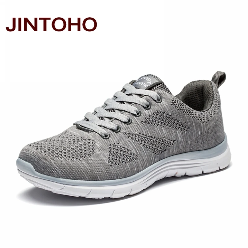 JINTOHO 2019 новые Брендовые мужские кроссовки для бега дышащие тренировок уличные