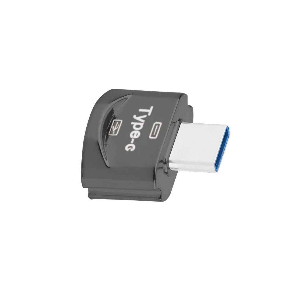 

TYPE-C Aluminum Alloy Card Reader USB Female to USB 3.1 Type-c OTG Male