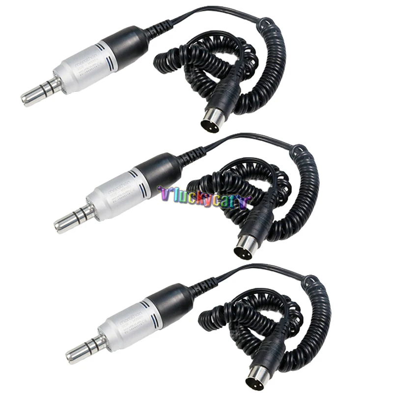 

3pcs SDE-M33Es Dental MARATHON MicroMotor Handpieces SAEYANG E-Type Brush Motor