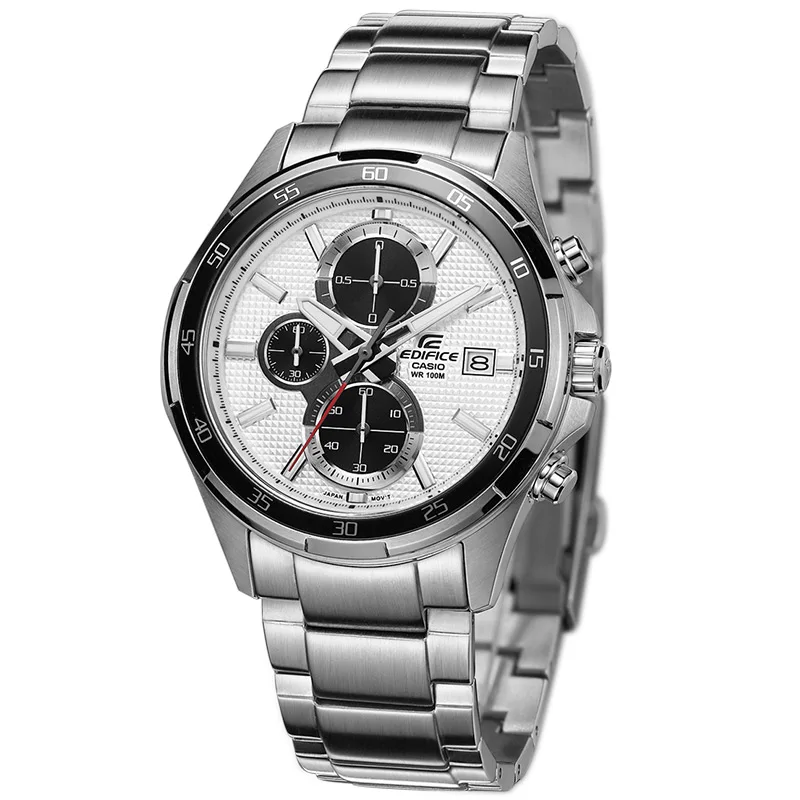 Casio Модные Бизнес Кварцевые часы мужские edifice серии водонепроницаемые белая