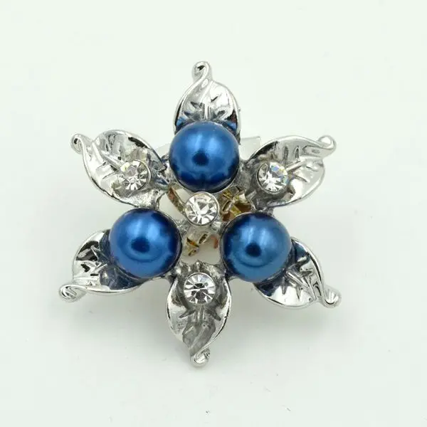 Родия с серебряным покрытием ясно Украшенные стразами со идеально сочетаются