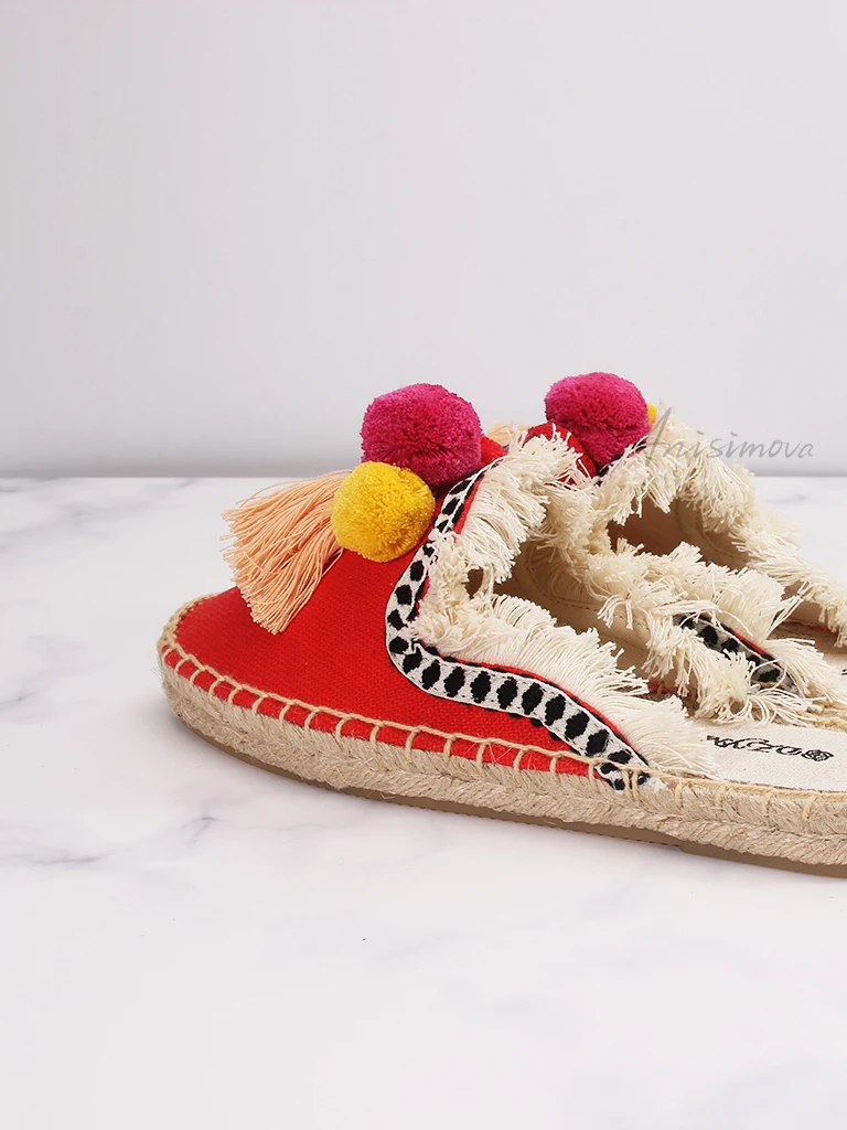2019 Женские Летние эспадрильи Тапочки|Тапочки| |