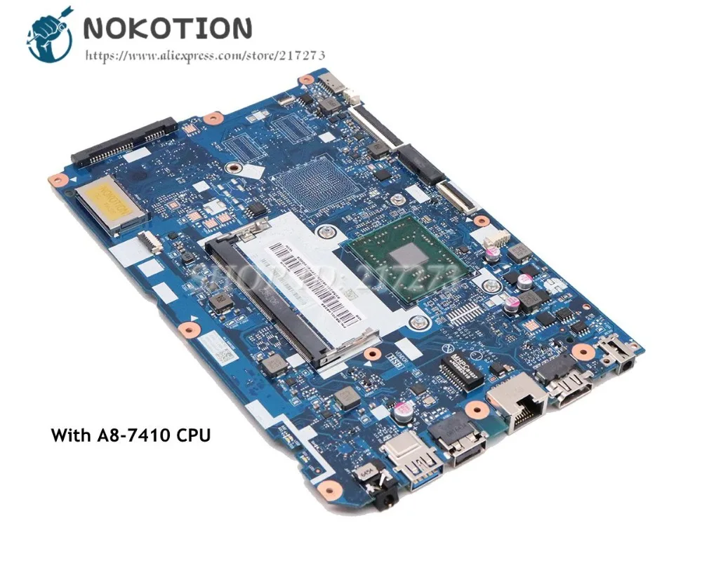 NOKOTION 5B20L46266 CG521 NM A841 материнская плата для ноутбука Lenovo ideapad 110 15ACL стандартная ЦП