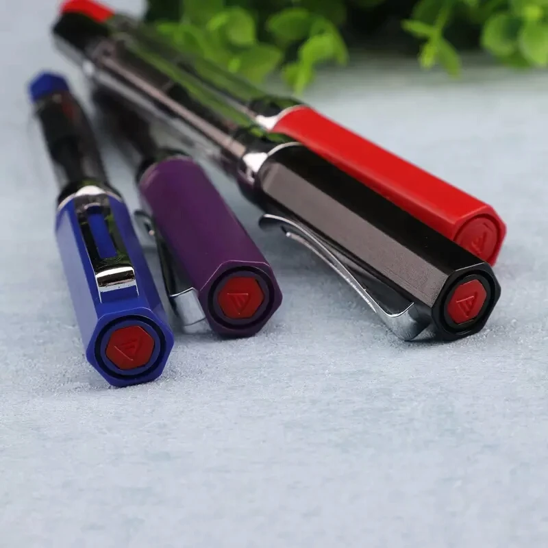 Ручка перьевая LANBITOU с серебряным зажимом 13 цветов 0 38 5 мм|fountain pen|ink penlanbitou fountain pen |