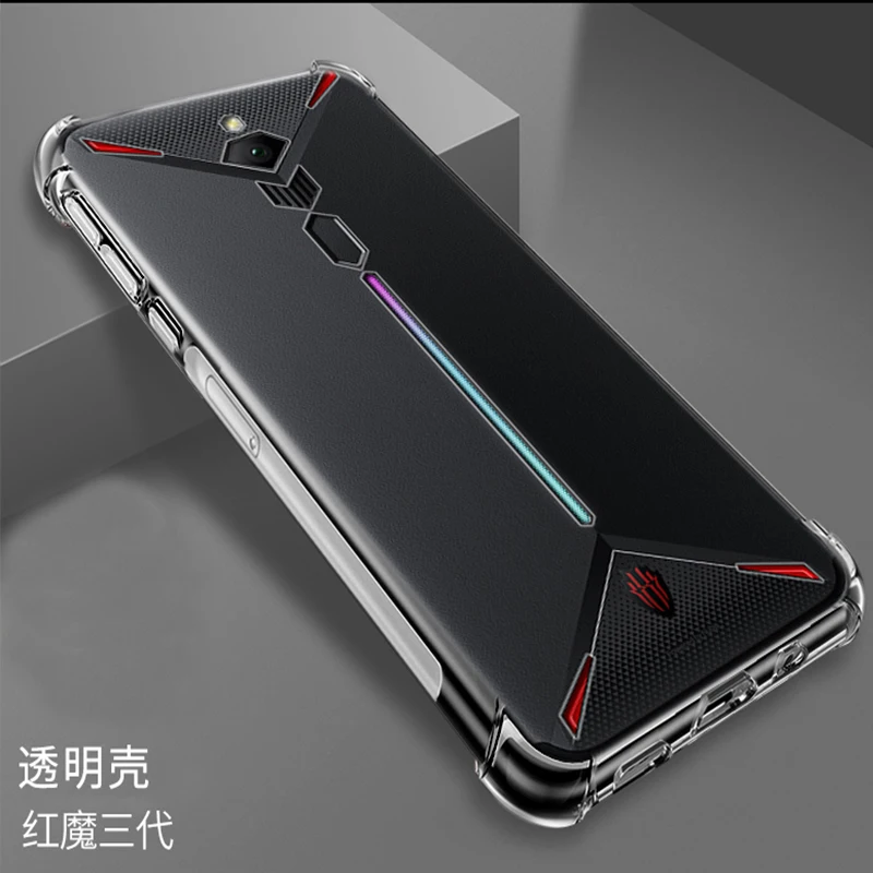 Мягкий Противоскользящий чехол Nubia Red Magic 7S 7 6S 6 Pro