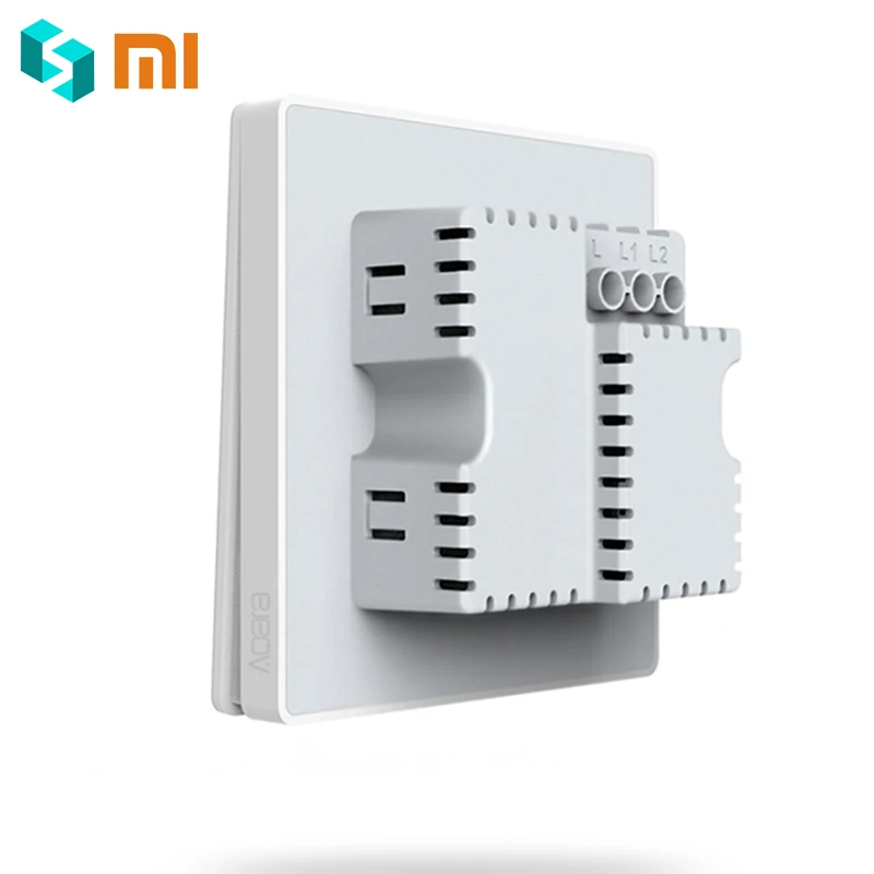 Original Xiaomi Mijia Aqara Wall Switch Zigbee Version Smart Light Control Wireless Key Mihome Remote APP | Электроника