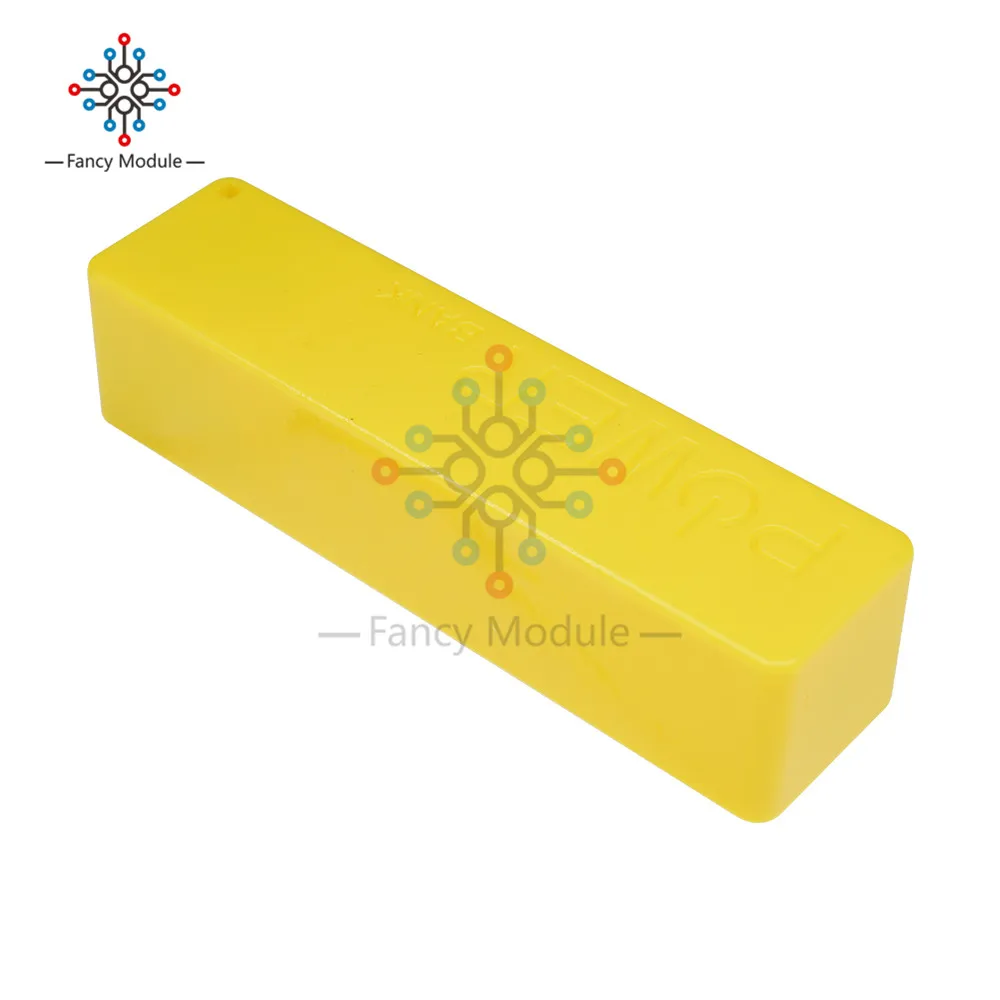 New Arrival 1Pcs USB Power Bank Case Kit 18650 Battery Charger DIY Box Yellow | Инструменты