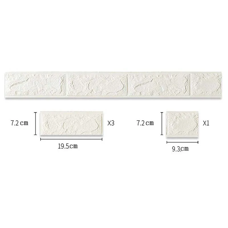 Утолщенная 3D Наклейка на стену украшение для спальни сделай сам самоклеящаяся