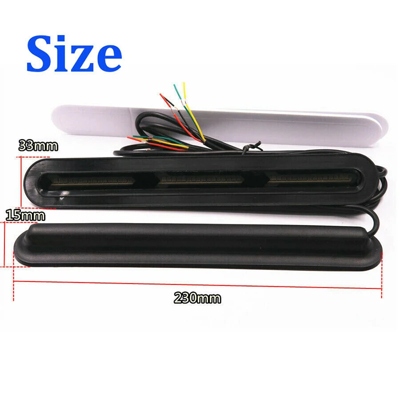 2x автомобиль грузовик ДХО светодиодная фара фонарь стоп сигнал движущаяся