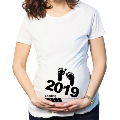 Женская одежда для беременных футболки Летние футболки с коротким рукавом для беременных