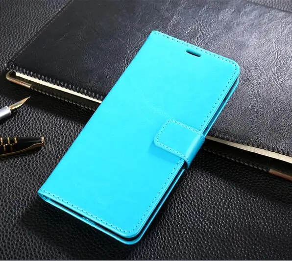 Blue OPPO Realme 1 2 3 флип-чехол Премиум чехол-бумажник из искусственной кожи с откидной крышкой чехол для OPPO Realme 2 Pro 3 X Lite Realmi 5 Pro XT X2 Q C1 C2 - Цвет: Blue