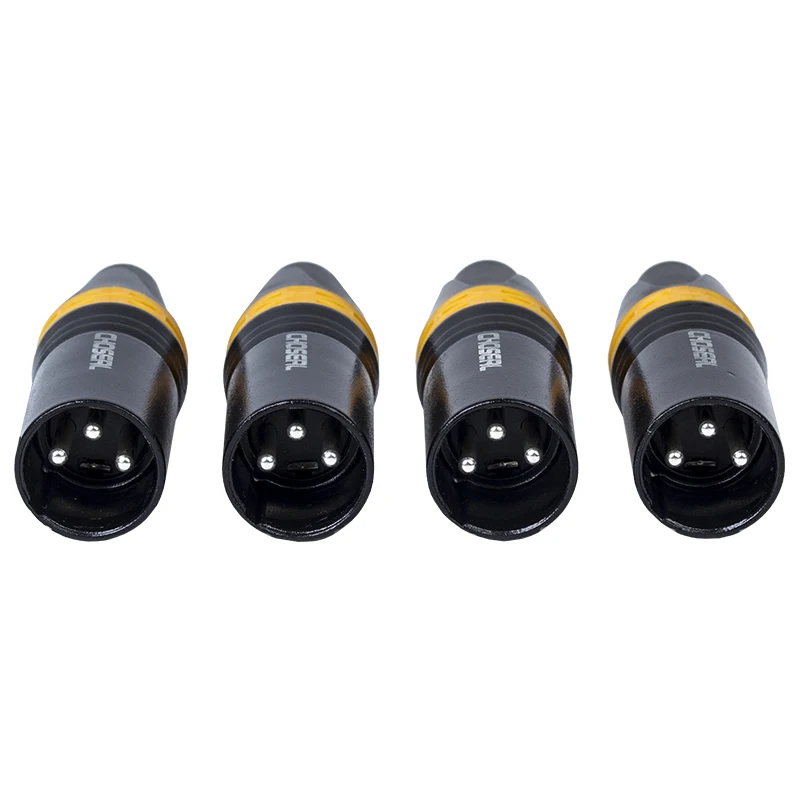 Choseal 30 юбилей QD2002B + QD2003B 8 шт. адаптер XLR 3Pin штекер и гнездо микрофонный аудиокабель