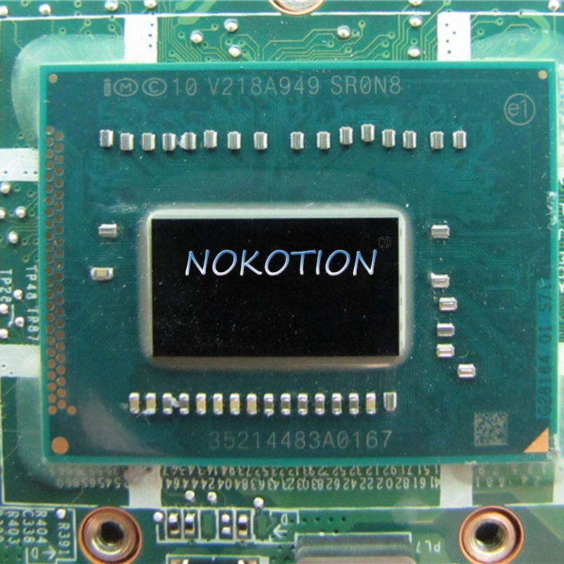 NOKOTION материнская плата для ноутбука Toshiba Satellite U845W U840W i5-3317U CPU DDR3 A000231380 DA0TEAMBAD0 |