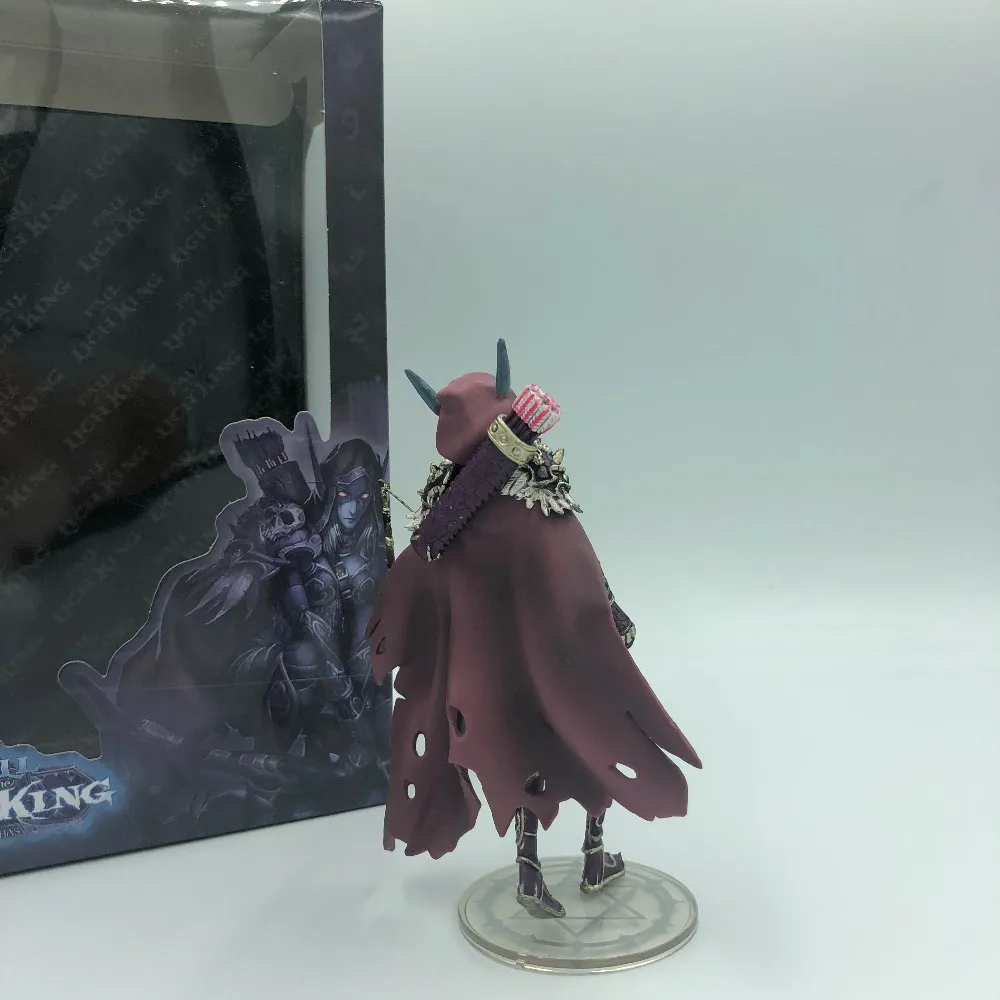 Sylvanas Темный Traxex ПВХ фигурка Windrunner Darkness Ranger Lady Коллекция Модель 14 см