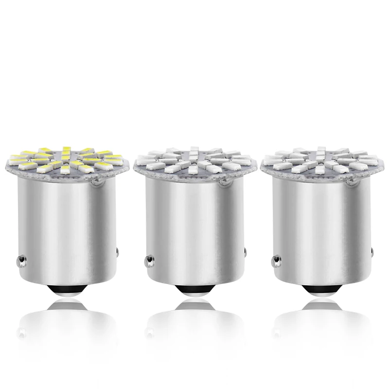 Горячая Распродажа 12V 1156 1157 22SMD P21W BA15S BA15D светодиодный автомобильная лампа авто
