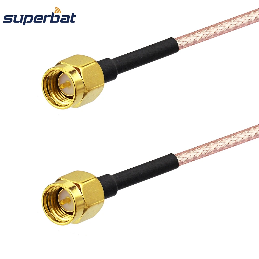 

Superbat SMA Male to Plug Straight Connector Adapter RF Pigtail Coaxial Cable RG316 Wireless LAN Devices External Antenna