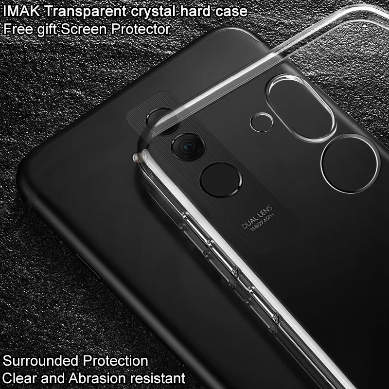 Чехол для Huawei Mate 20 Lite Imak Full surround PC Жесткий пластиковые чехлы телефонов прозрачная