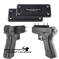 2x magnetic gun holder holster gun magnet pistol rifle hunting concealed for car under table bedside load bearing 17 kg 36lbs