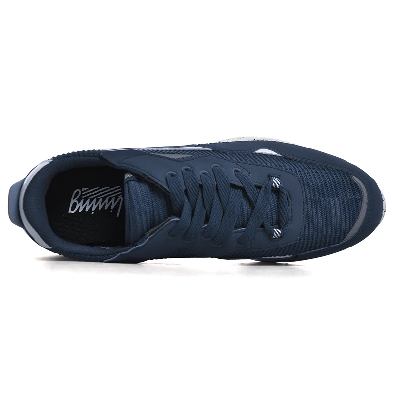 Мужская Спортивная обувь Li-Ning удобные беговые кроссовки с дышащей подкладкой