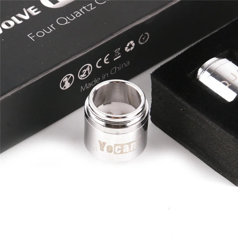 Оригинальный YOCAN Evolve Plus XL Vaporzier сменные катушки Quad Quatz стержень спиральная