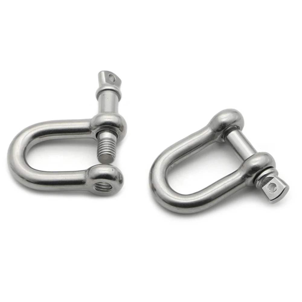 2 шт. M5 луковая скоба буксировочная D образное кольцо винтовая Якорная Скоба для
