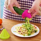 Спиральная овощерезка в виде воронки, устройство для приготовления салата, моркови, аксессуары, гаджет